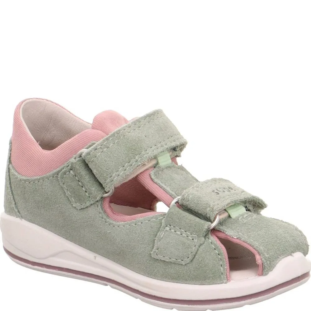 Dívčí sandály BOOMERANG Light Green/PinkPurple Superfit 1-000869-7500 světle zelená - 28