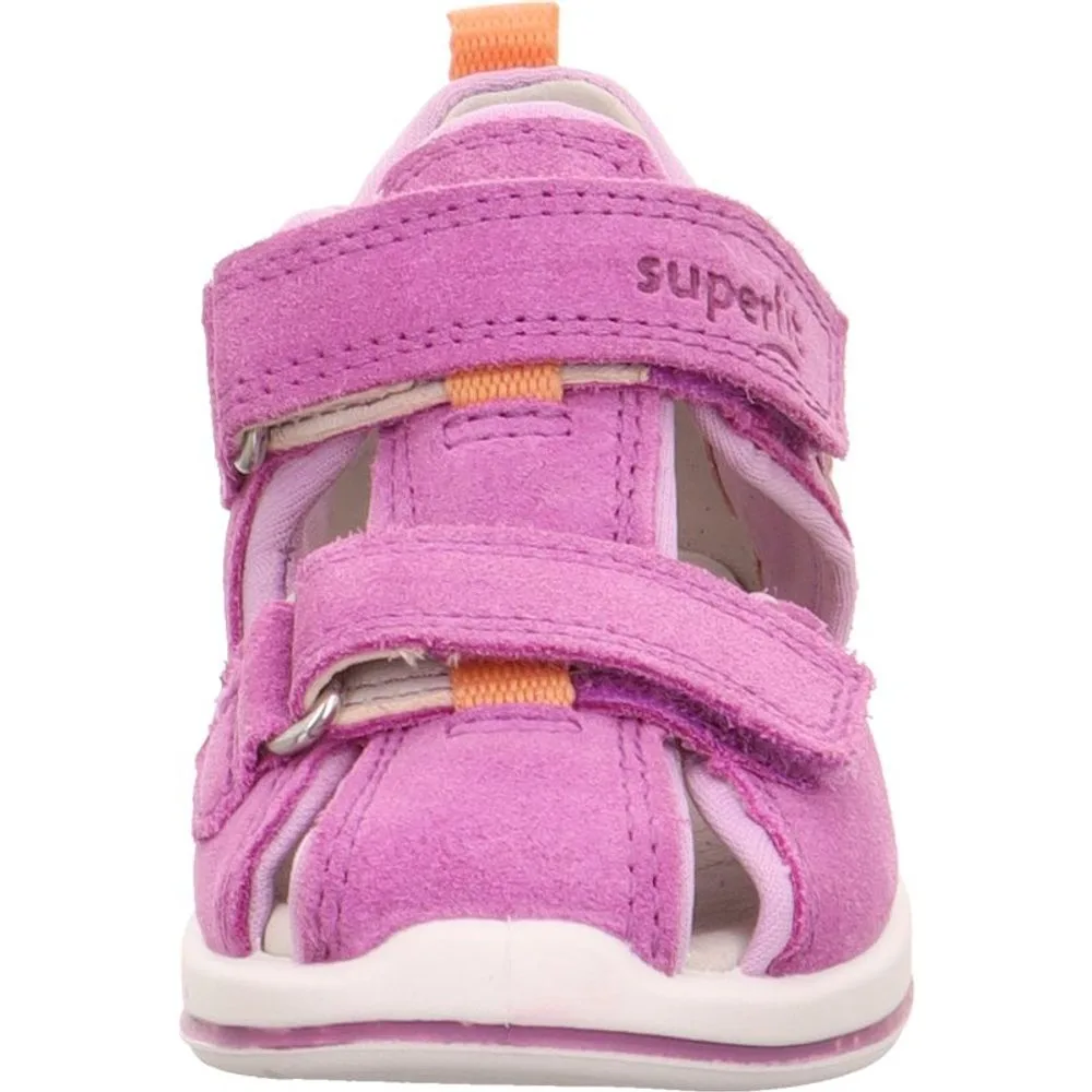 Dívčí sandály BOOMERANG Purple Superfit 1-000866-8500 fialová - 28