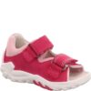 Dívčí sandály FLOW  Pink/Pink Superfit 1-000034-5500 růžová - 26