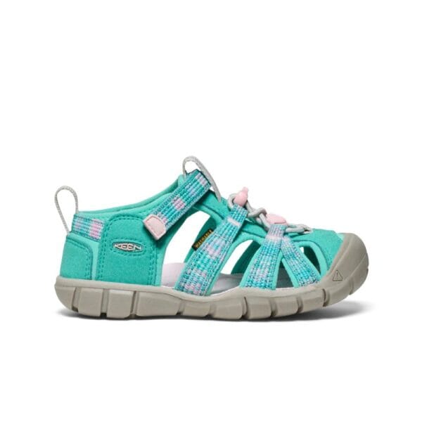 Dívčí sandály KEEN SEACAMP II CNX bright aqua/giggle pink - 39