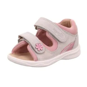 Dívčí sandály POLLY Light Gray/Pink Superfit 1-600096-2500 šedá - 21