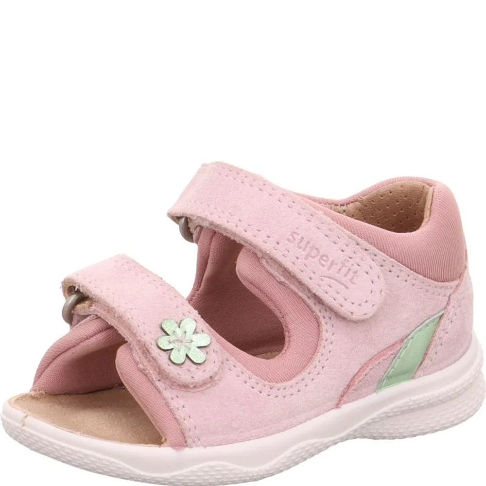 Dívčí sandály POLLY Pink/Light green Superfit 1-600096-5500 růžová - 25