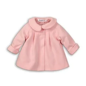 Kabátek kojenecký s límcem a podšívkou
