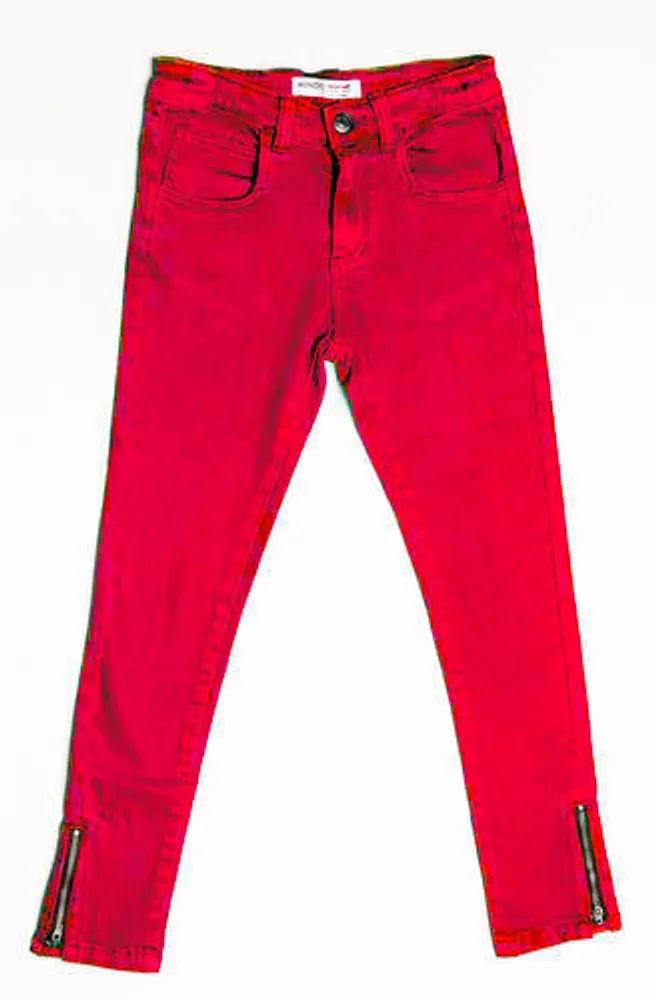 Kalhoty divčí s elastenem