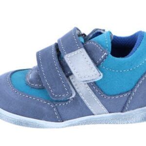 chlapecká celoroční obuv J051/M/V - modrá tyrkys