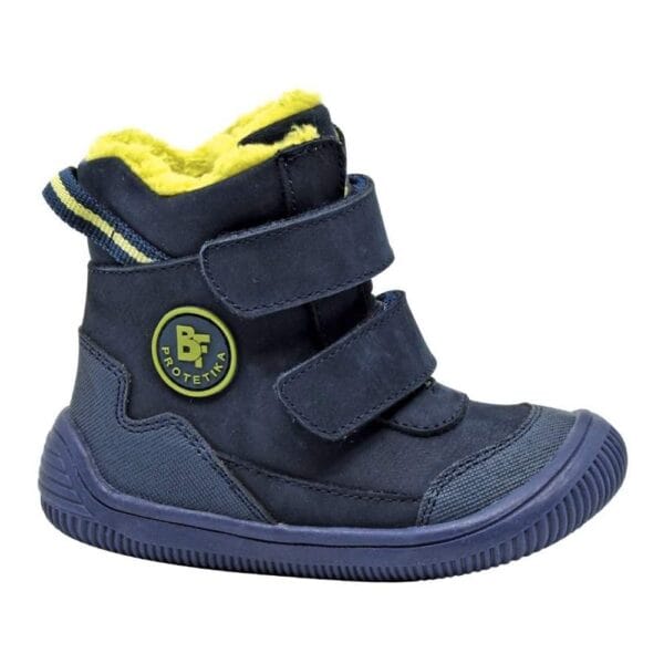 chlapecké zimní boty Barefoot TARIK DENIM