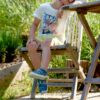 Chlapecké barefit sandály TRACE Blue/Light green Superfit 1-006029-8000 modrá - 35