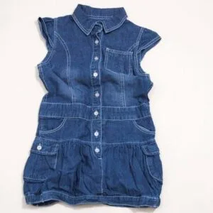 šaty dívčí riflové