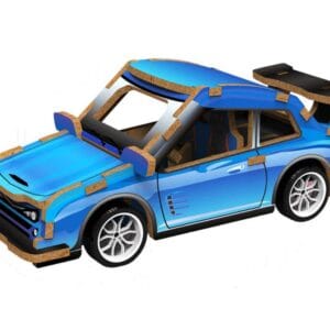 3D puzzle dřevěné - Závodní auto 13 cm