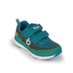 Chlapecké lehké sportovní tenisky BUGGA HONE Blue/Brown/Green Bugga - 38