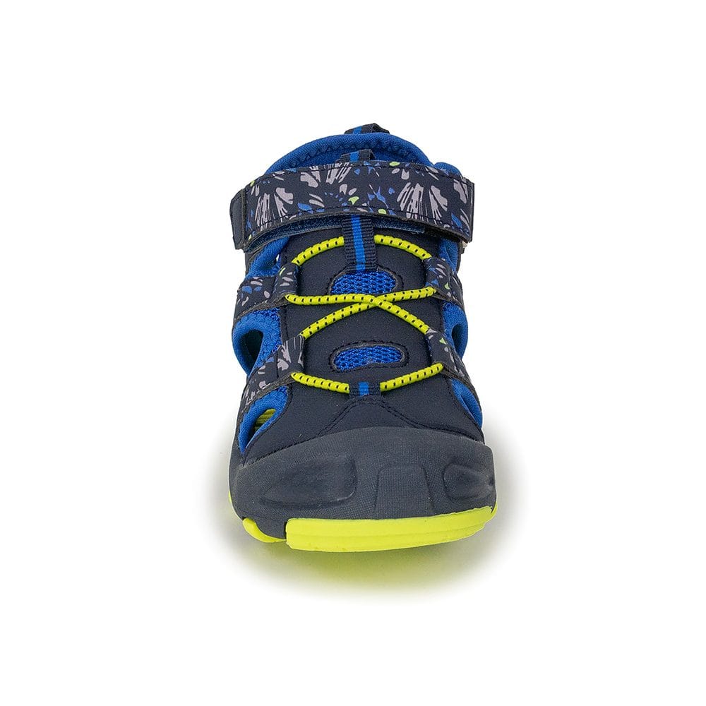 Chlapecké sandály BUGGA LUMA Dark Blue/Yellow - tmavě modré - 38