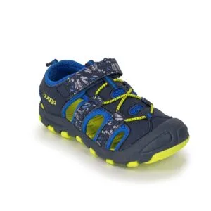 Chlapecké sandály BUGGA LUMA Dark Blue/Yellow - tmavě modré - 38