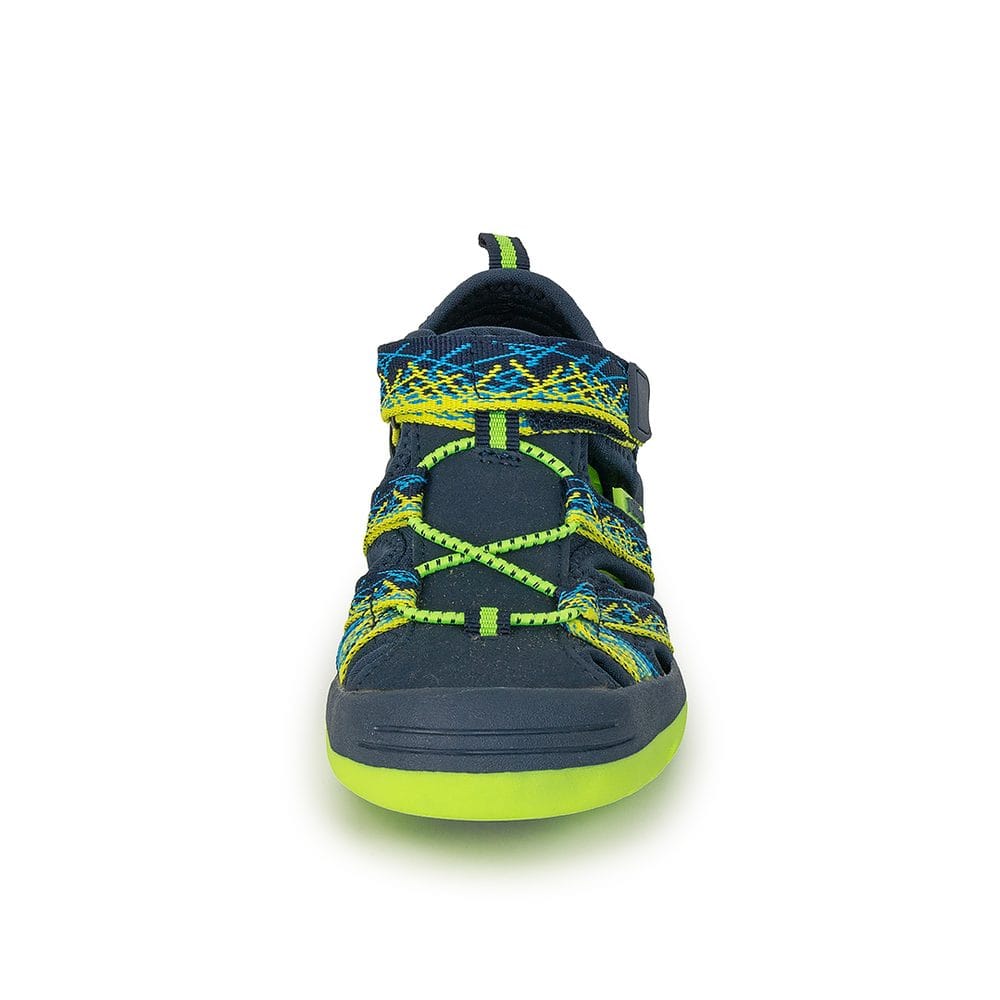 Chlapecké sandály BUGGA TIKI Dark Blue/Green - tmavě modré - 38