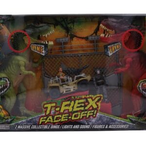 Jurassic Clash Dino souboj T-REX 32 cm