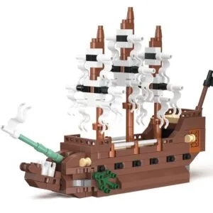 KOCO Stavebnice Bludný Holanďan 320 dílků 17x3x9 cm