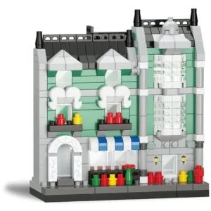 KOCO Stavebnice Obchod s potravinami 329 dílků 8x3x9 cm