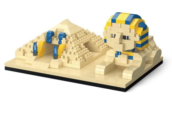 KOCO Stavebnice Pyramida se Sfingou 410 dílků 11
