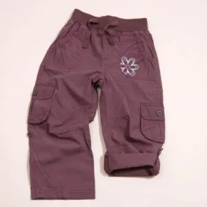 Kalhoty roll up dívčí