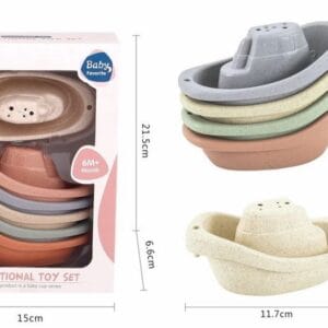 Loď do vany set 6 ks 11