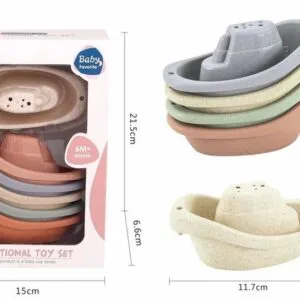 Loď do vany set 6 ks 11