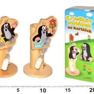 Stojánek na kartáček krtek