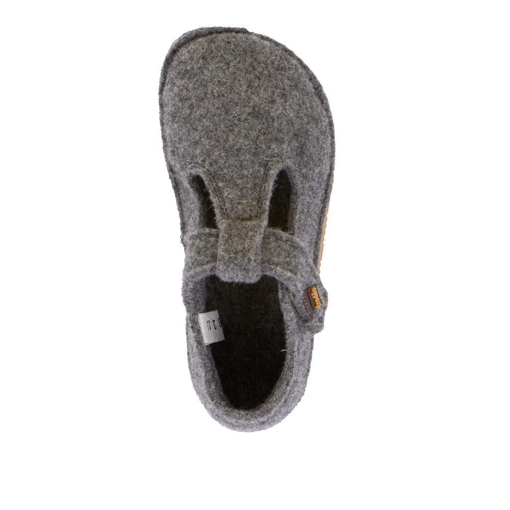 Chlapecké barefoot bačkory FLEXY WOOLY Gray; Froddo; G1700378-2; šedá - 30