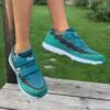 Chlapecké lehké sportovní tenisky BUGGA HONE Blue/Brown/Green Bugga - 38