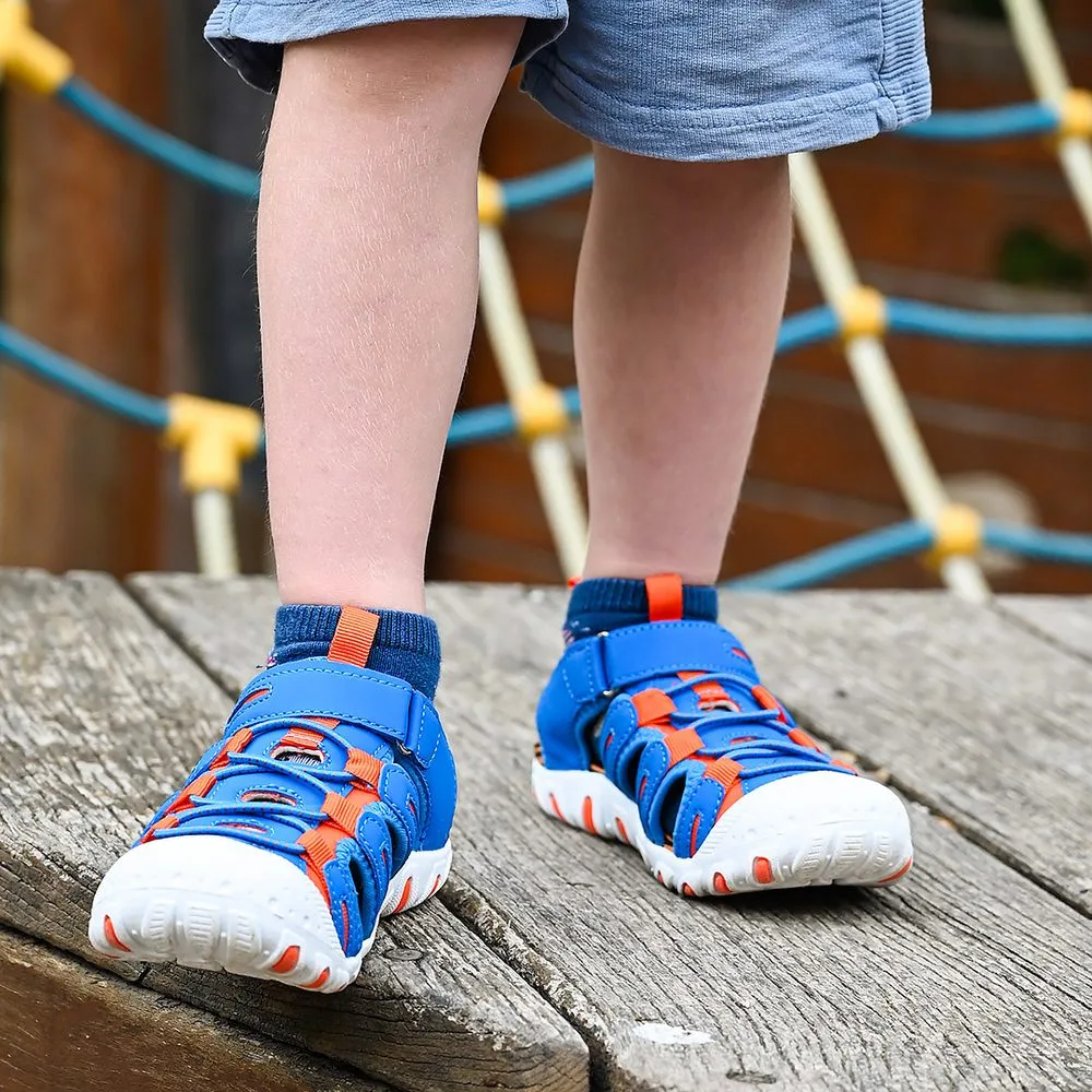 Dětské sandály BUGGA TANGO Blue/Orange - modré - 38