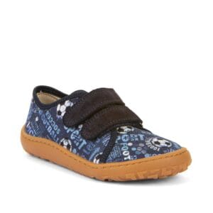 Chlapecké barefoot tenisky CANVAS  Blue/Denim Froddo G1700422-2 - 36