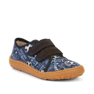 Chlapecké barefoot tenisky CANVAS  Blue/Denim Froddo G1700422-2 - 36