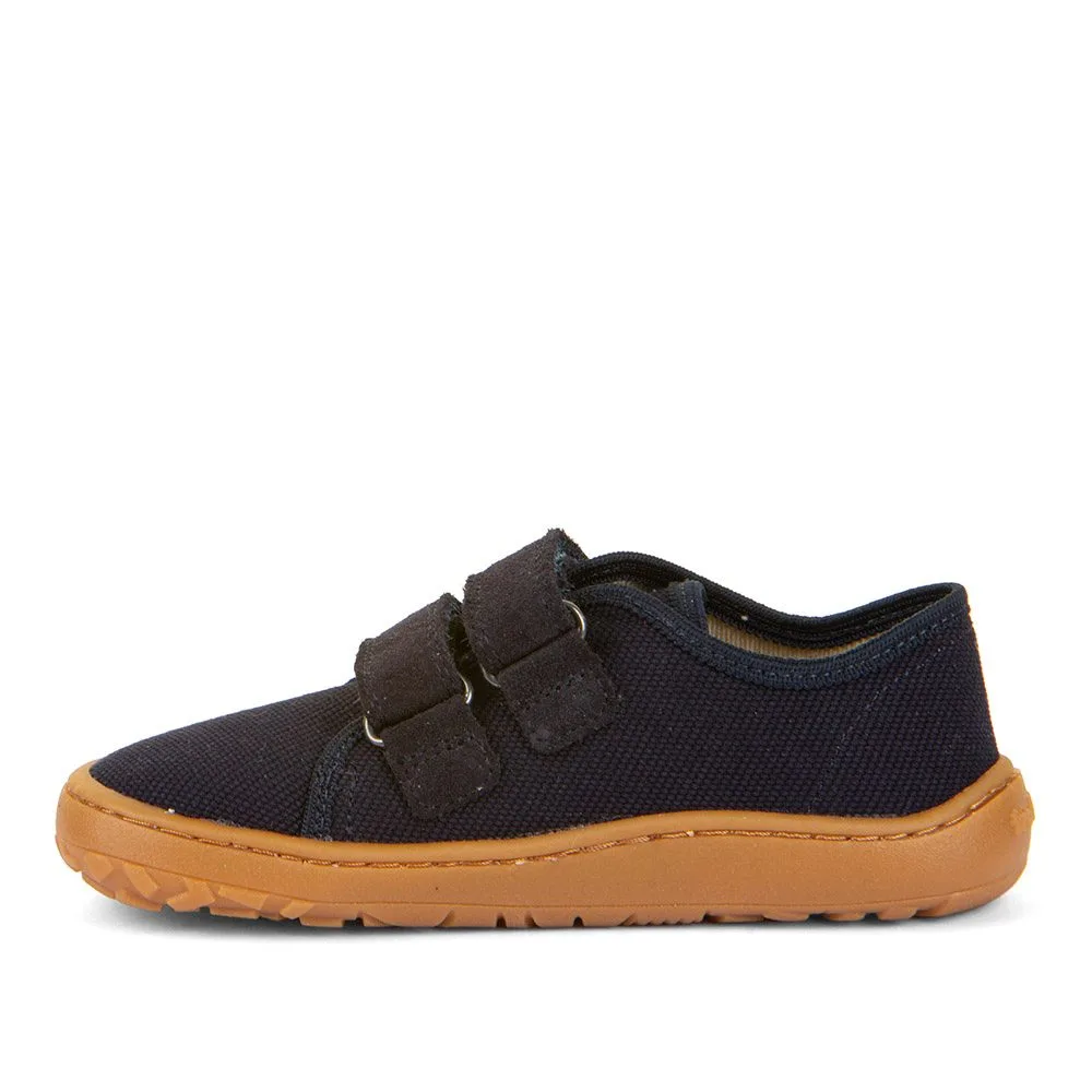 Chlapecké barefoot tenisky CANVAS Dark Blue Froddo G1700422 - 35