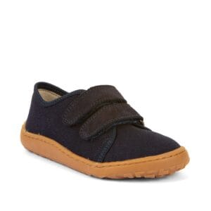 Chlapecké barefoot tenisky CANVAS Dark Blue Froddo G1700422 - 35