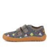 Chlapecké barefoot tenisky CANVAS  Gray+ Froddo G1700422-7 - 36