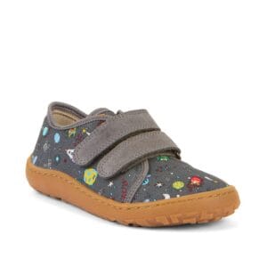 Chlapecké barefoot tenisky CANVAS  Gray+ Froddo G1700422-7 - 36