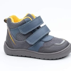 Chlapecké celoroční barefoot boty Protetika BANET GREY - 32