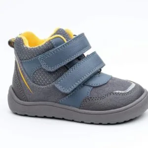 Chlapecké celoroční barefoot boty Protetika BANET GREY - 32