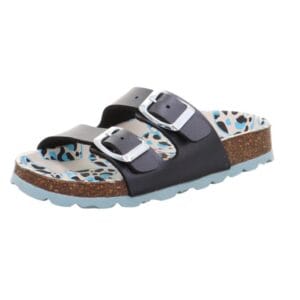 Chlapecké korkové pantofle Superfit FOOTBAD Black/Multicolored 1-800111-0070 - 38