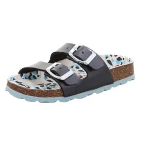 Chlapecké korkové pantofle Superfit FOOTBAD Black/Multicolored 1-800111-0070 - 38