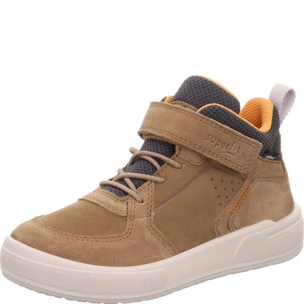 Dětské kotníkové tenisky Superfit MAVERICK Brown/Orange 1-100104-3000 - 40