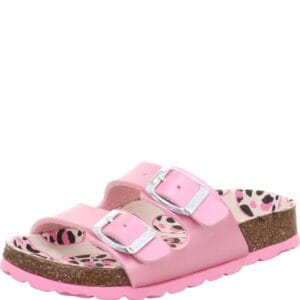 Dívčí korkové pantofle Superfit FOOTBAD Pink/Multicolored 1-800111-5550 - 36