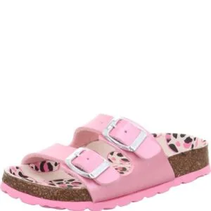 Dívčí korkové pantofle Superfit FOOTBAD Pink/Multicolored 1-800111-5550 - 36