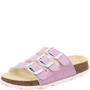 Dívčí korkové pantofle Superfit FOOTBAD Purple 1-800113-8500 - 38
