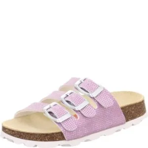 Dívčí korkové pantofle Superfit FOOTBAD Purple 1-800113-8500 - 38