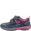Dívčí tenisky Superfit STORM Blau/Pink 1-006391-8010 - 39