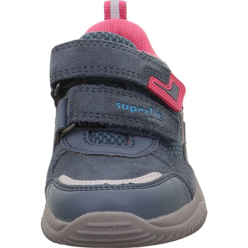 Dívčí tenisky Superfit STORM Blau/Pink 1-006391-8010 - 38