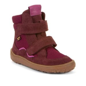 Dívčí zimní barefoot boty TEX WINTER TL Bordeaux Froddo G3160247-6T - 36