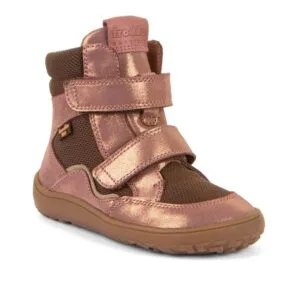 Dívčí zimní barefoot boty TEX WINTER TL Pink/Gold Froddo G3160247-8T - 36
