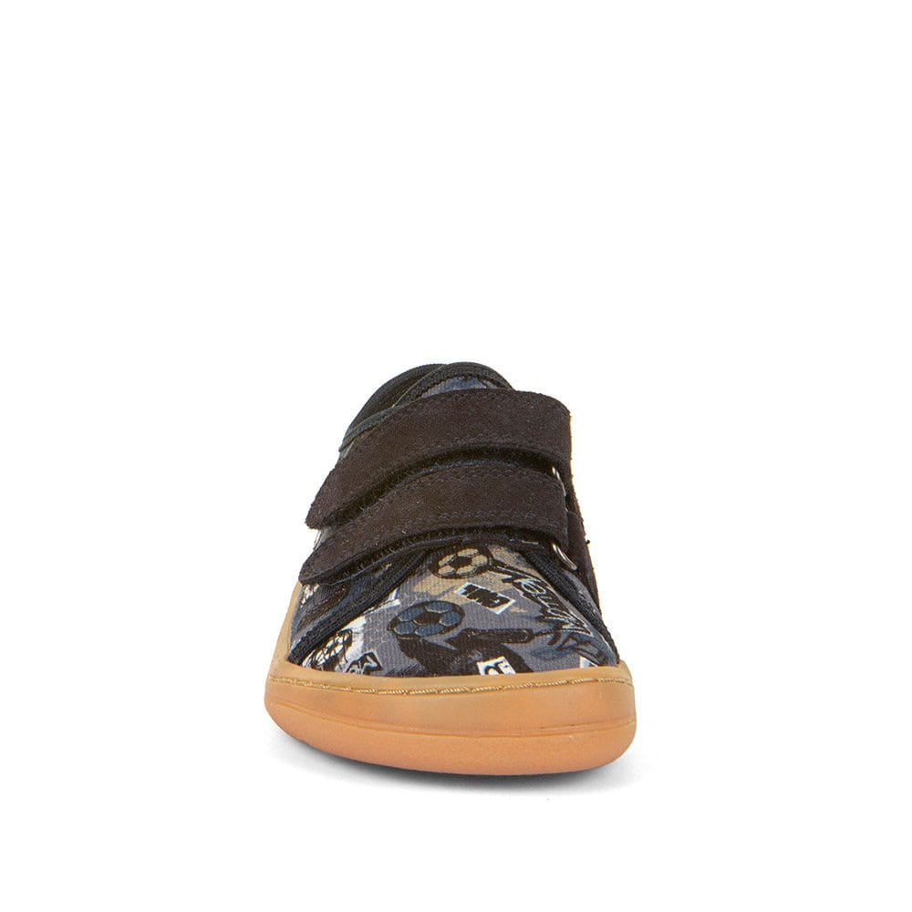 Chlapecké barefoot tenisky CANVAS Gray/Blue Froddo G1700379-26 šedá - 29