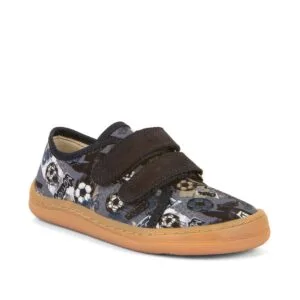 Chlapecké barefoot tenisky CANVAS Gray/Blue Froddo G1700379-26 šedá - 29