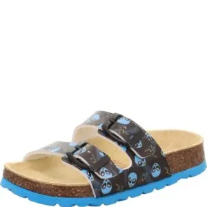 Chlapecké korkové pantofle Superfit FOOTBAD Black/Multicolored 1-800111-0060 - 38